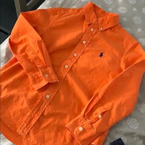 Kids polo button down